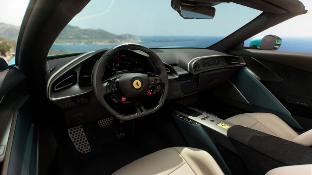 Interior Ferrari Amalfi Spider
